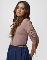 0300917412BRN (2)_Ladies_Blouse_Fashion Bug Sri Lanka